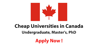 Cheapest universities in canada